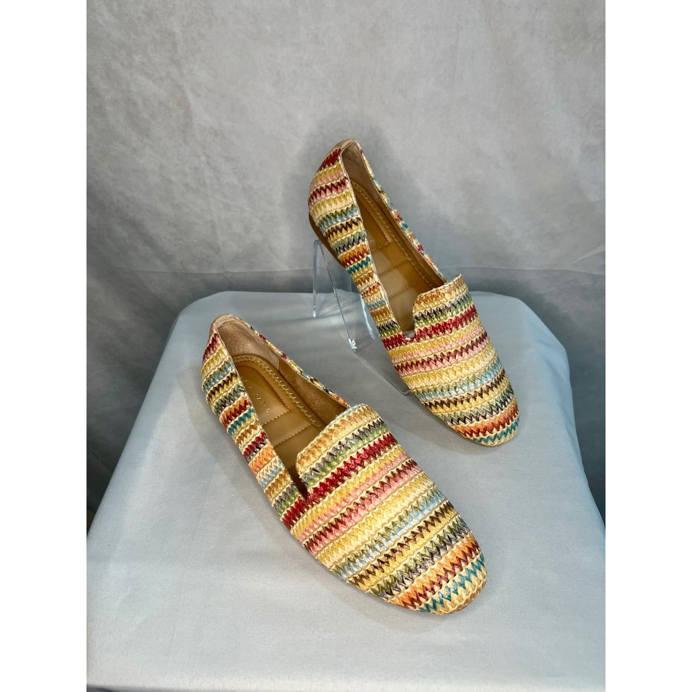 Kelly & Katie Payton Raffia Flats Women's 9.5 – Multicolor –‎ New Without Box